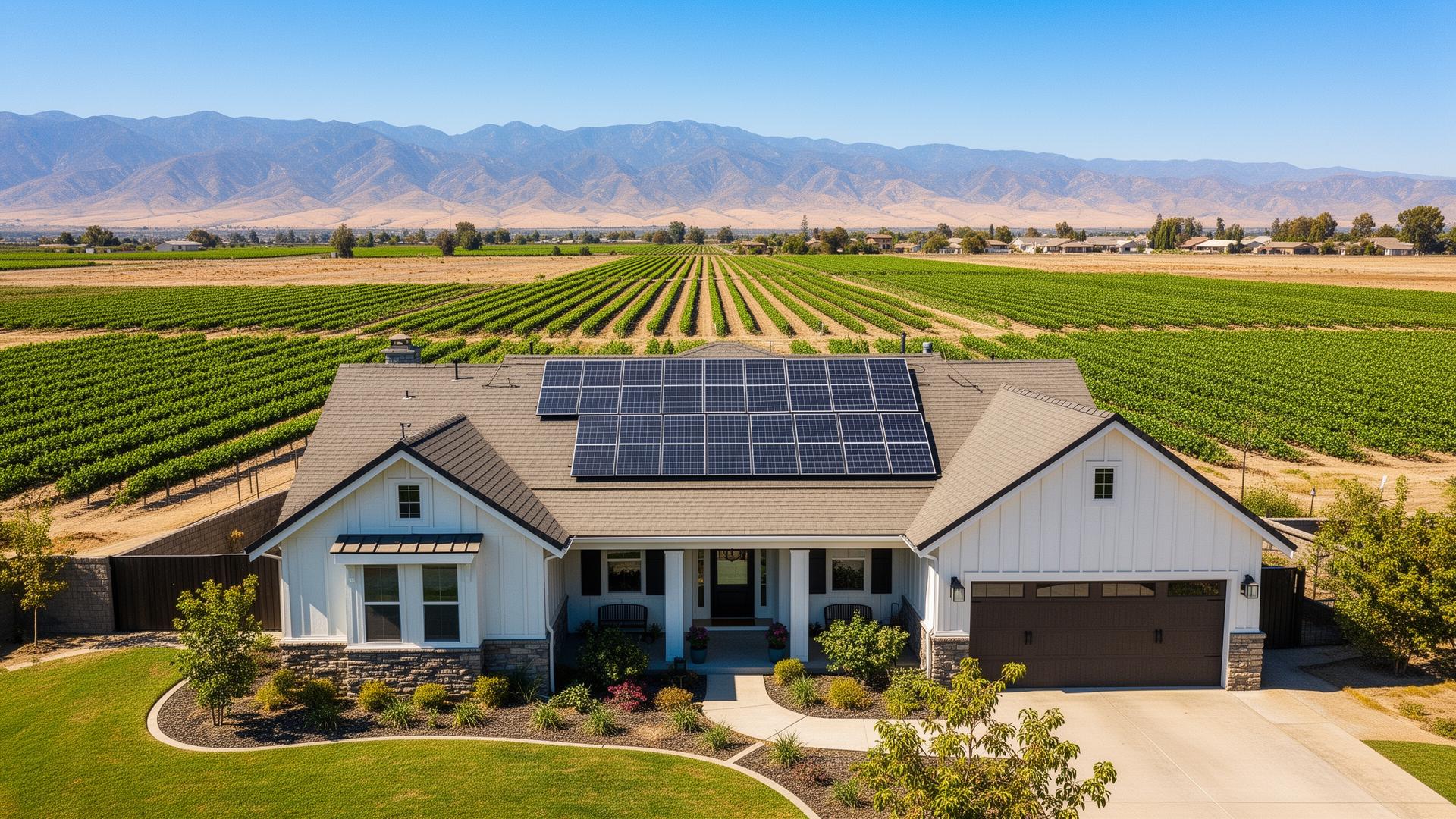 Fresno, California cityscape