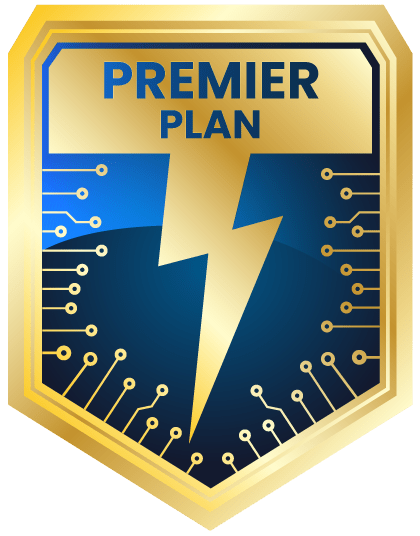 Premier Service Plan badge