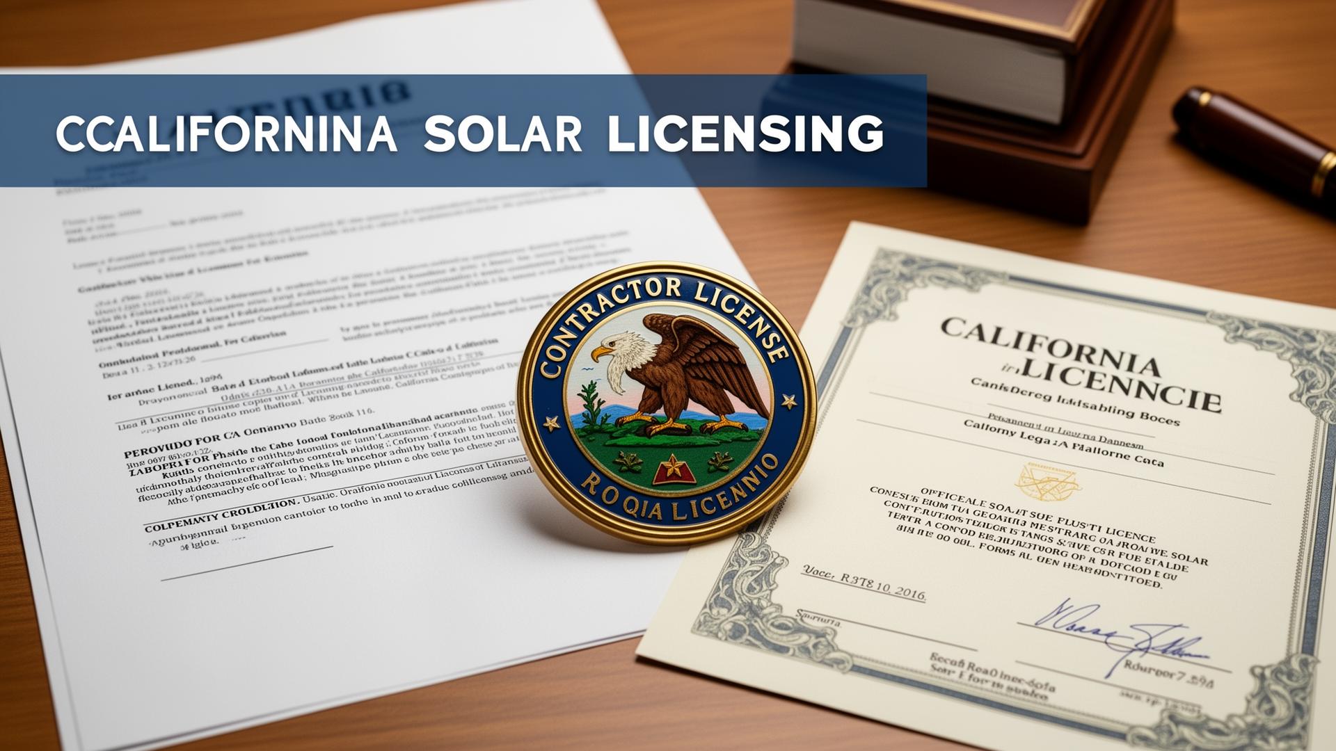 What License Do You Need to Sell Solar in California