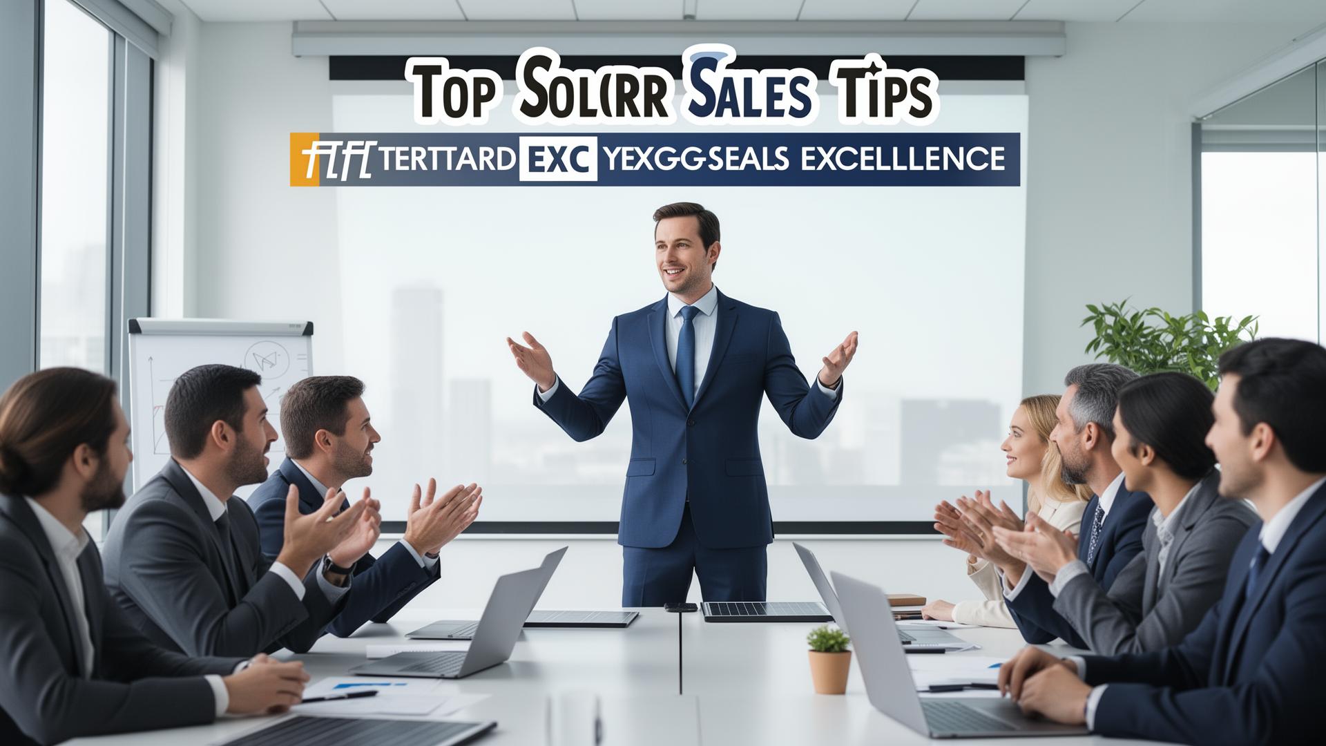 Top Tips for Successful Solar Sales
